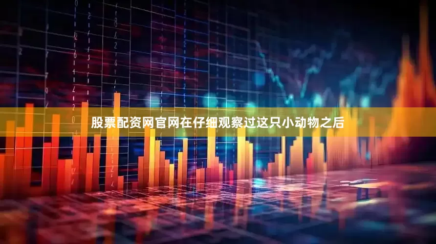股票配资网官网在仔细观察过这只小动物之后